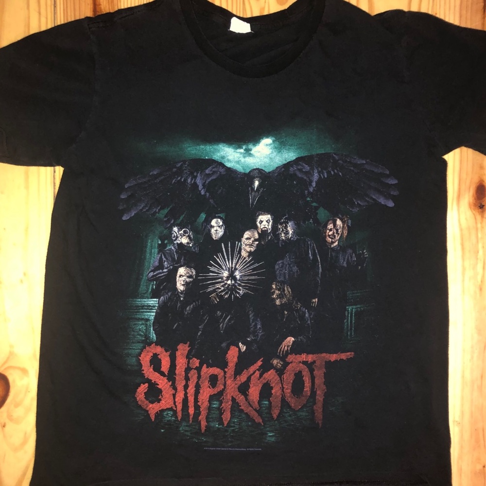Slipknot heavy metal band tour shirt XL